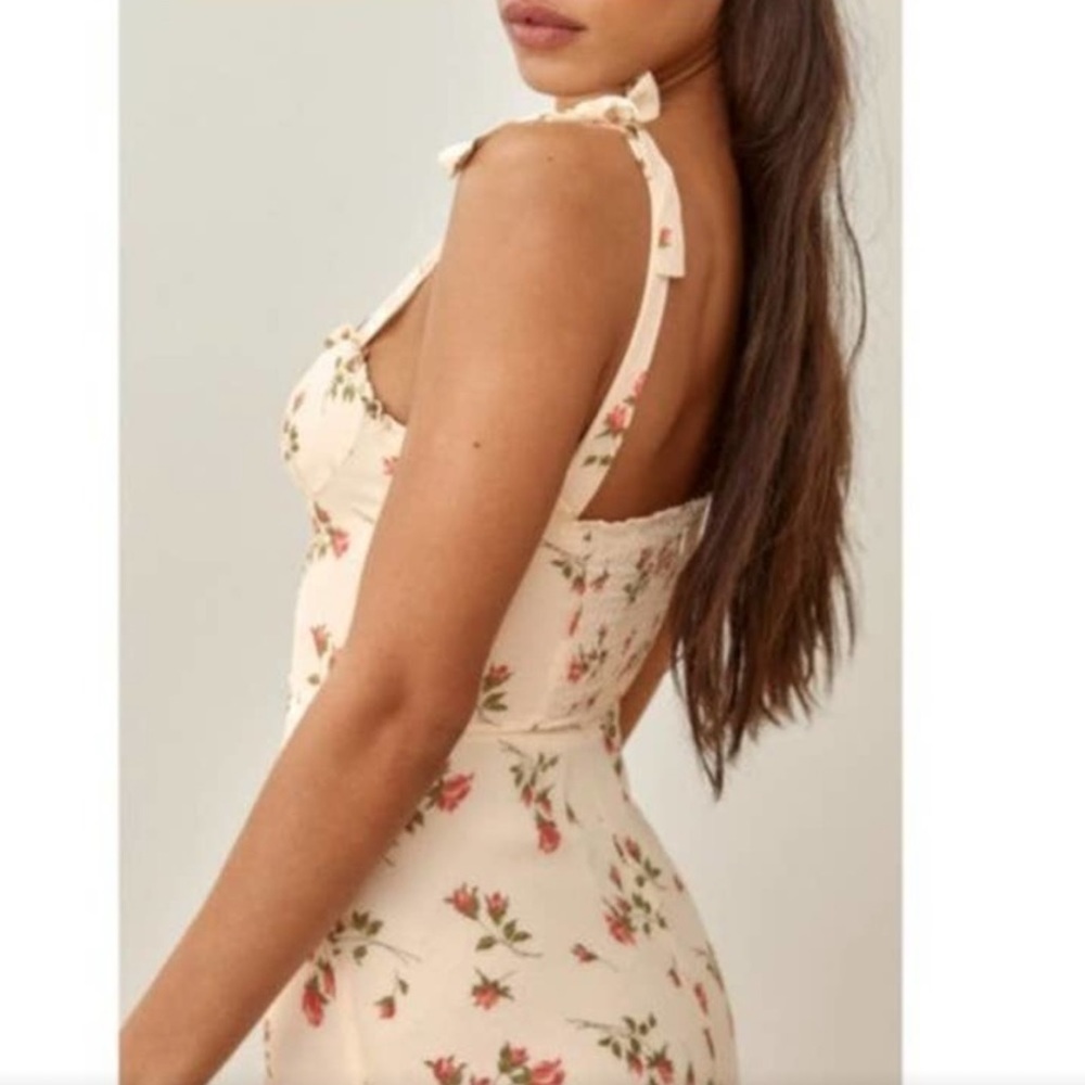 Reformation Christine Mini Dress Florence NWT - Picture 3 of 8
